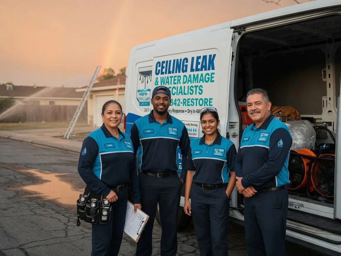 Ceiling Leak Cleanup company in Michigantown, IN